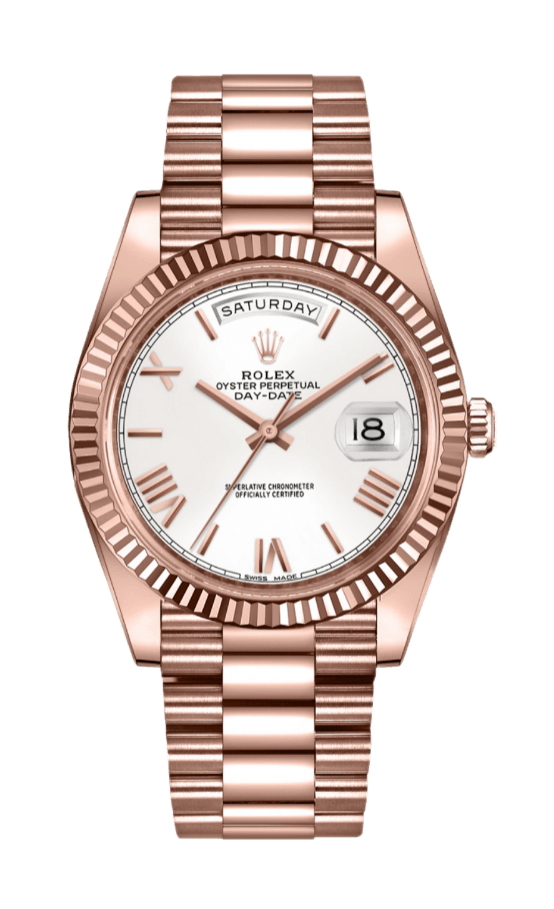 Rolex Day-Date II Ivory Dial - 41mm, Rose Gold (2009)