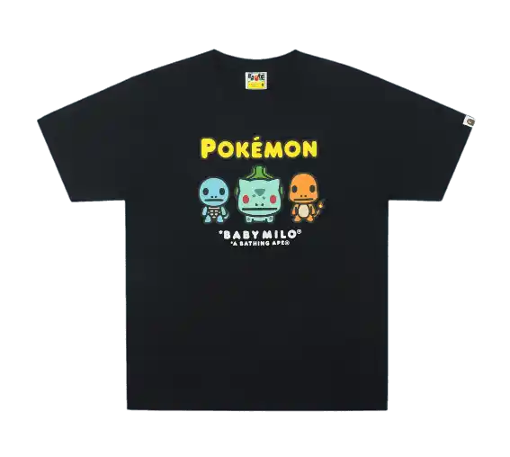 BAPE Pokémon Baby Milo 14 Tee - Black