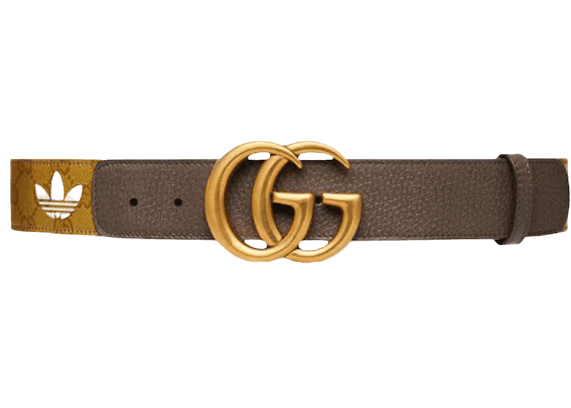 Gucci x adidas GG Marmont Belt - Beige/Brown