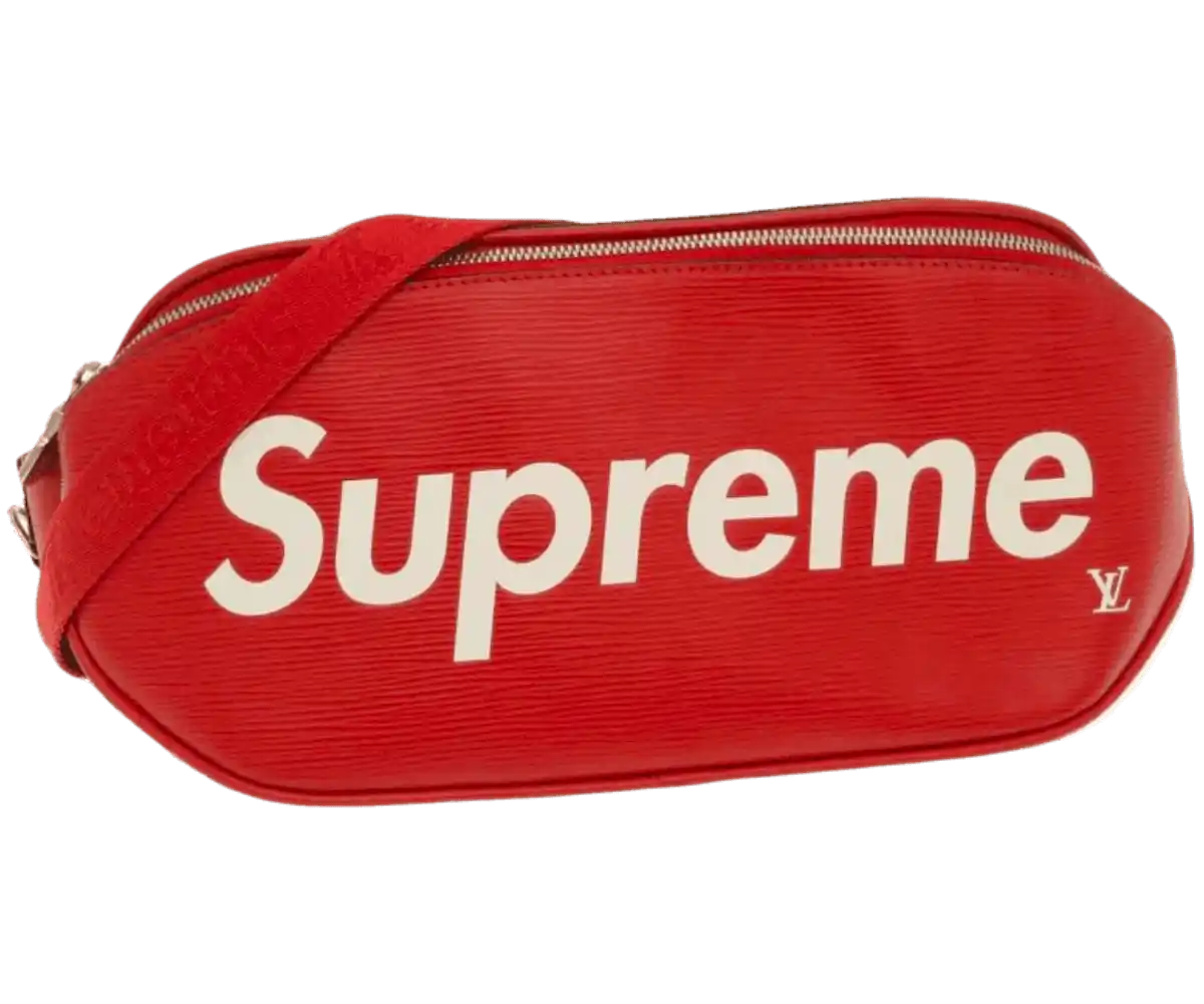 Louis Vuitton x Supreme Bumbag - Epi Red