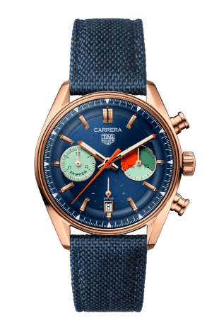 Tag Heuer Carrera Chronograph Skipper - 39mm, Gold 5N