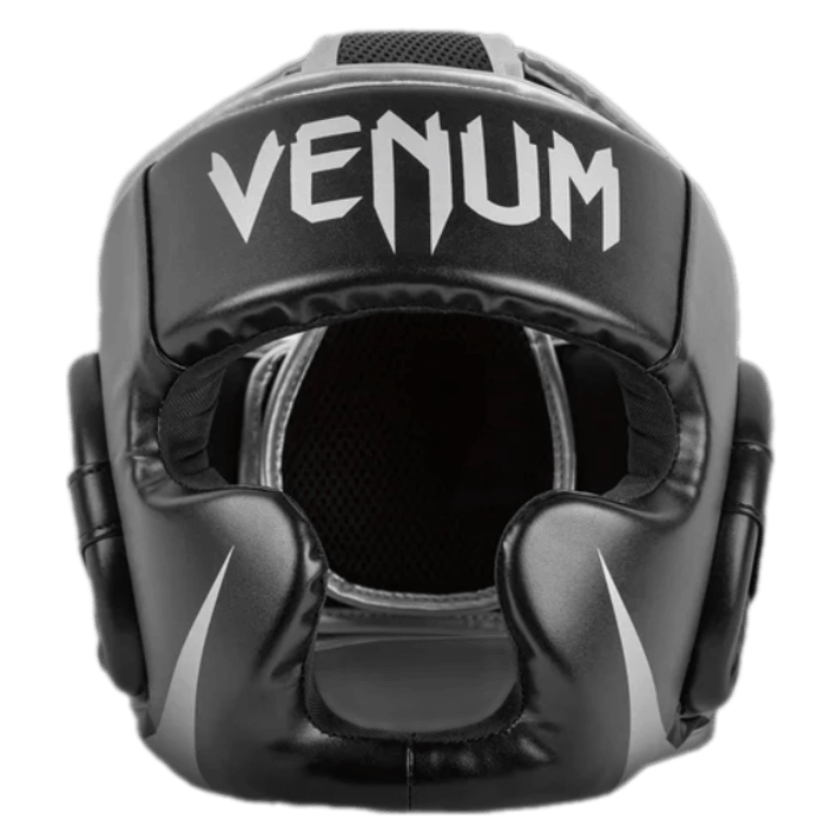 Venum Challenger Headgear - Black/Silver