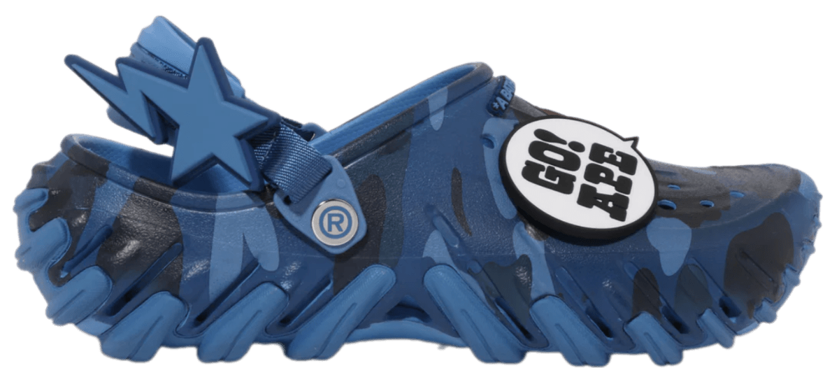 BAPE x Crocs Echo - Navy