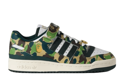 adidas Forum 84 Low - Bape 30th Anniversary Green Camo