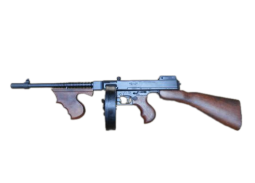 Thompson 1921 Metal Replica Submachine Gun
