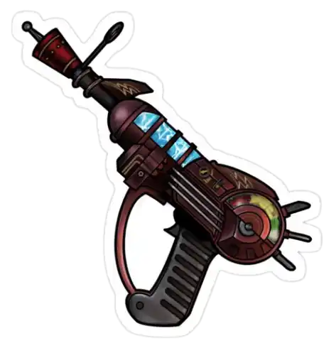 Call of Duty Ray Gun Sticker