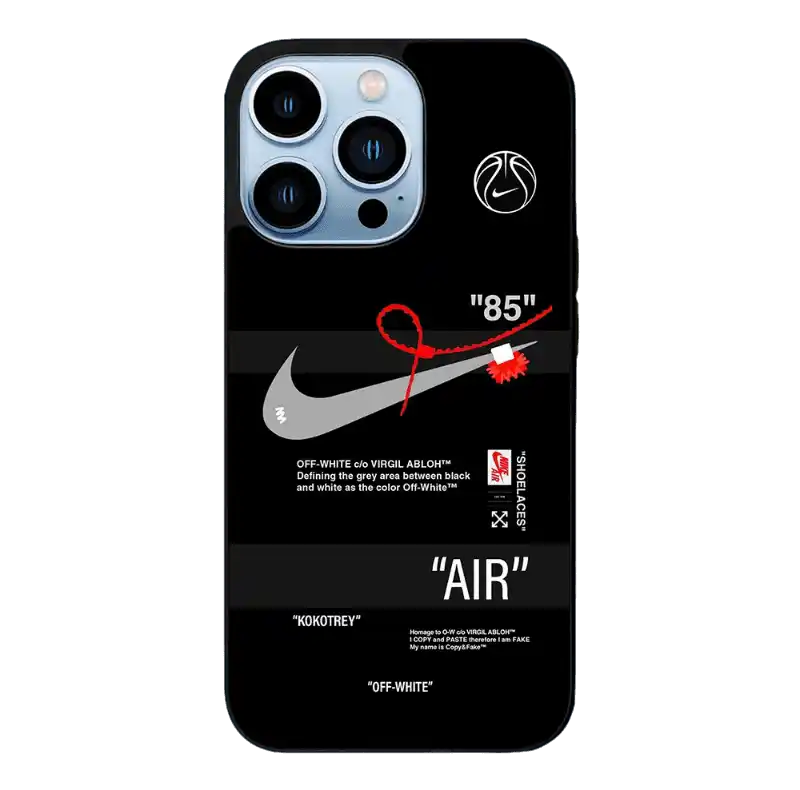 Generic Off-White iPhone 13 Black Case