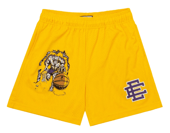 Eric Emanuel x Warren Lotas Basic Short - Yellow