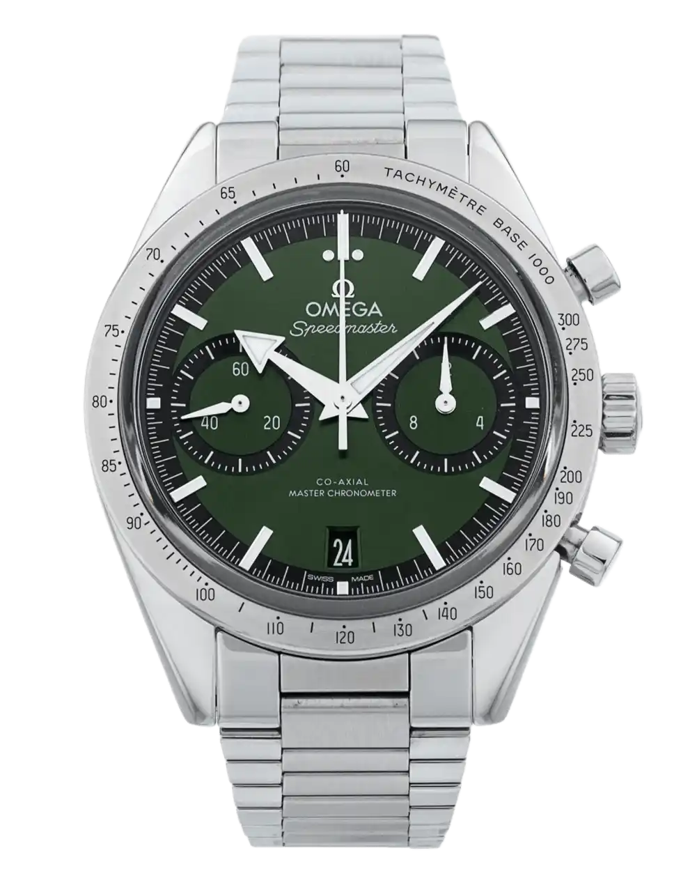 Omega Speedmaster 57 Green Dial - 40mm, Steel (2023)