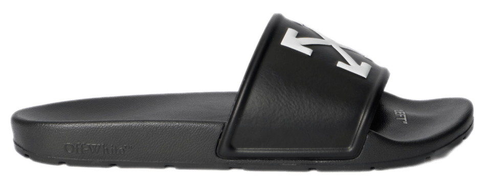 Off-White Arrow Slide Sandals - Black/White