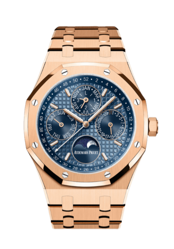Audemars Piguet Royal Oak Blue Dial - 41mm, Rose Gold (2023)