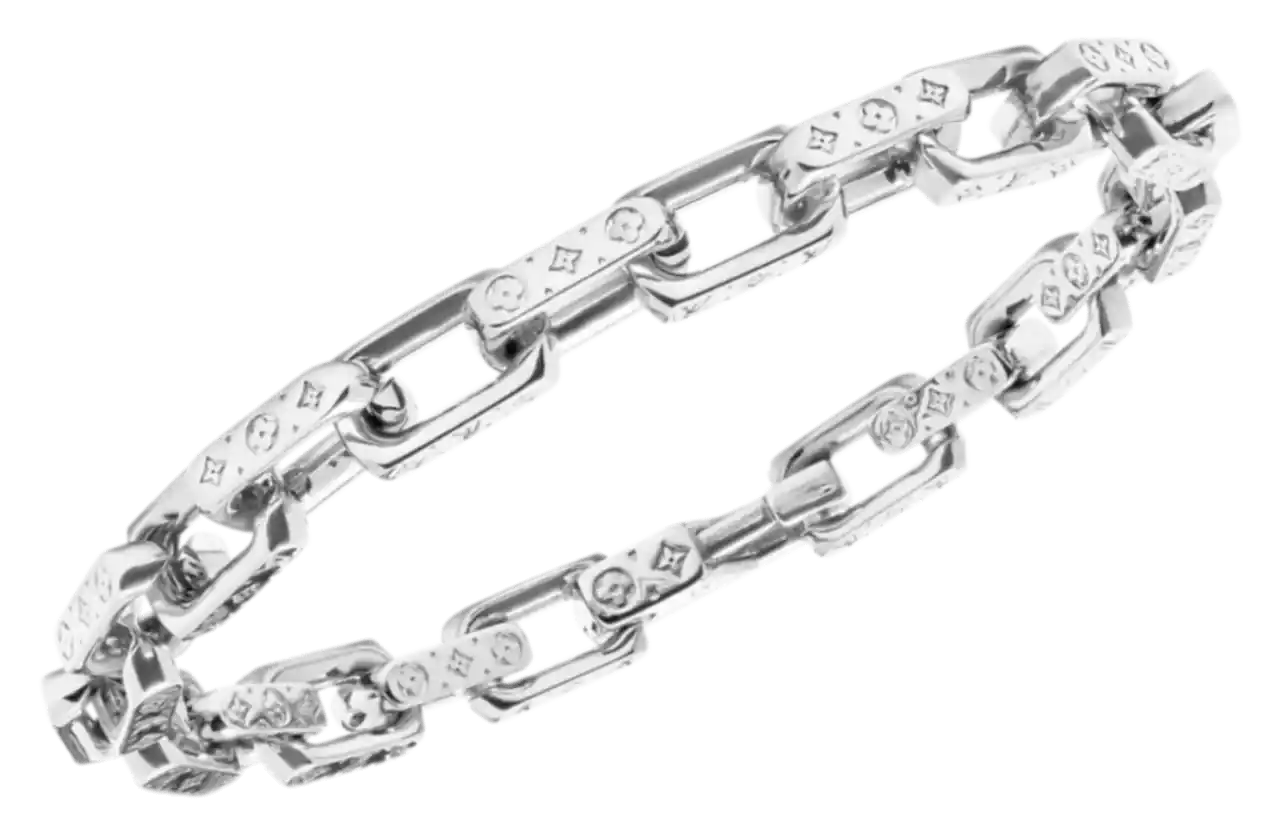 Louis Vuitton Mini Monogram Chain Bracelet