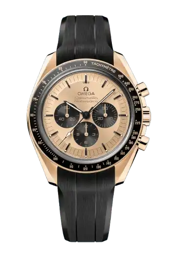 Omega Speedmaster Moonwatch Professional - 42mm, Moonshine Gold On Rubber
