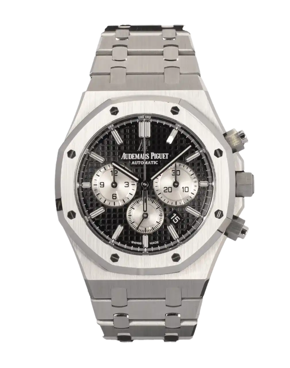 Audemars Piguet Royal Oak Black Dial - 41mm, Steel (2020)