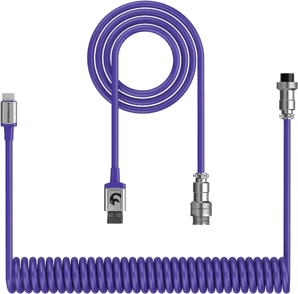 Coiled Keyboard Cable