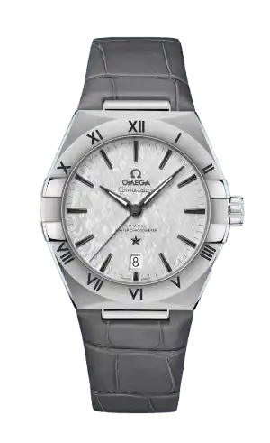 Omega Constellation - 39mm, Steel On Leather