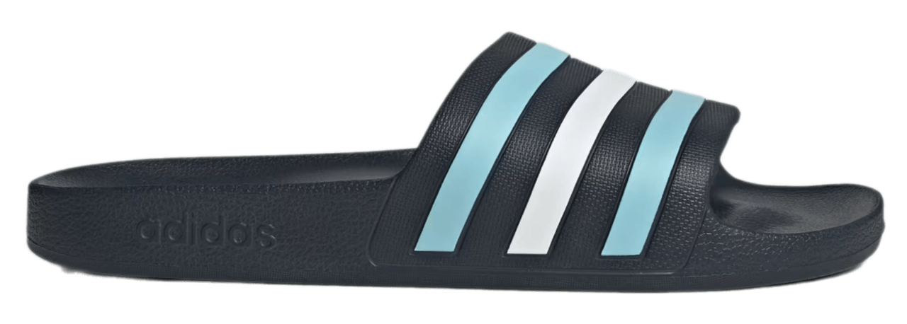 adidas Adilette Aqua Slides - Navy/Blue/White