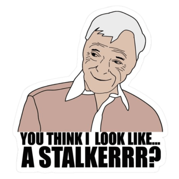 Stalker Sticker