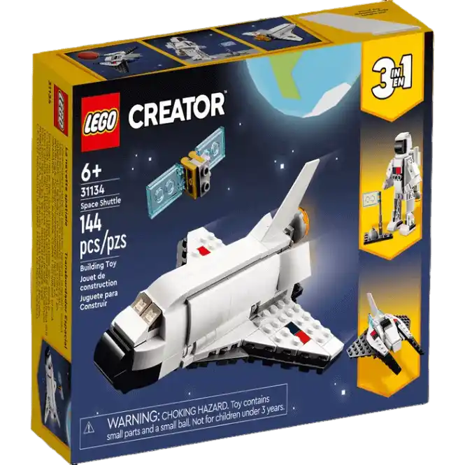LEGO Creator 3 in 1 Space Shuttle Toy #31134
