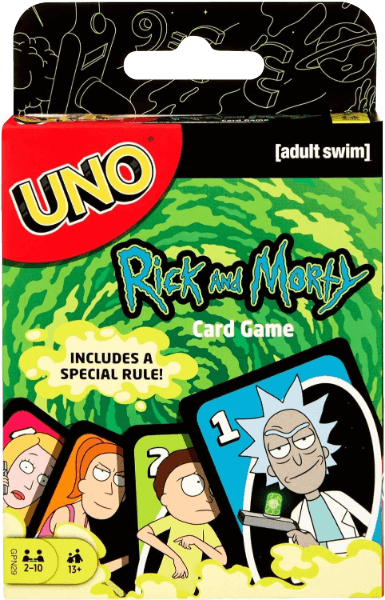 Rick And Morty Uno Card Game