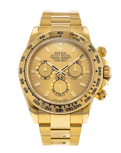 Rolex Daytona Champagne Dial - 40mm, Yellow Gold (2016)