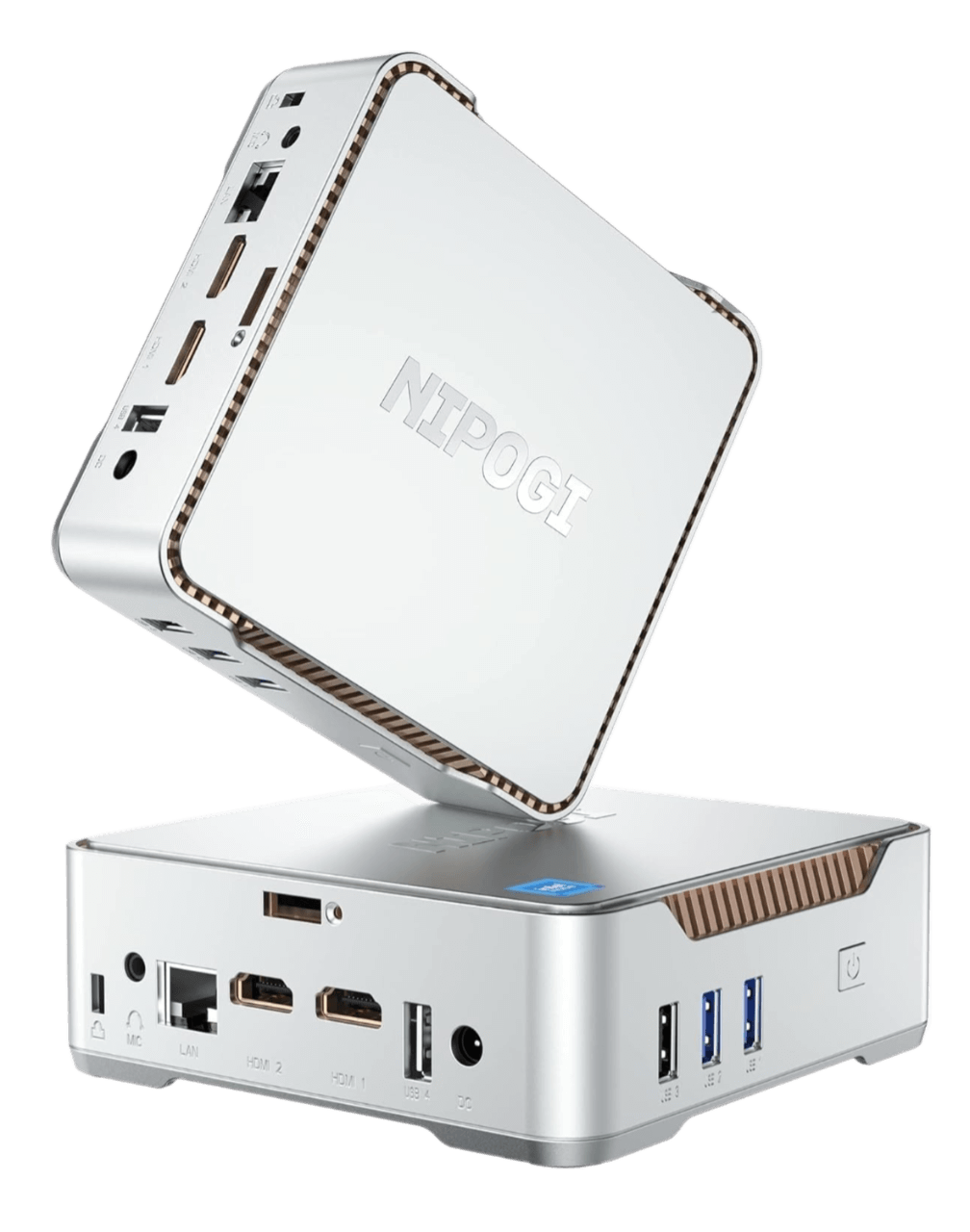 NiPoGi Mini PC Windows 11 Pro Mini PC