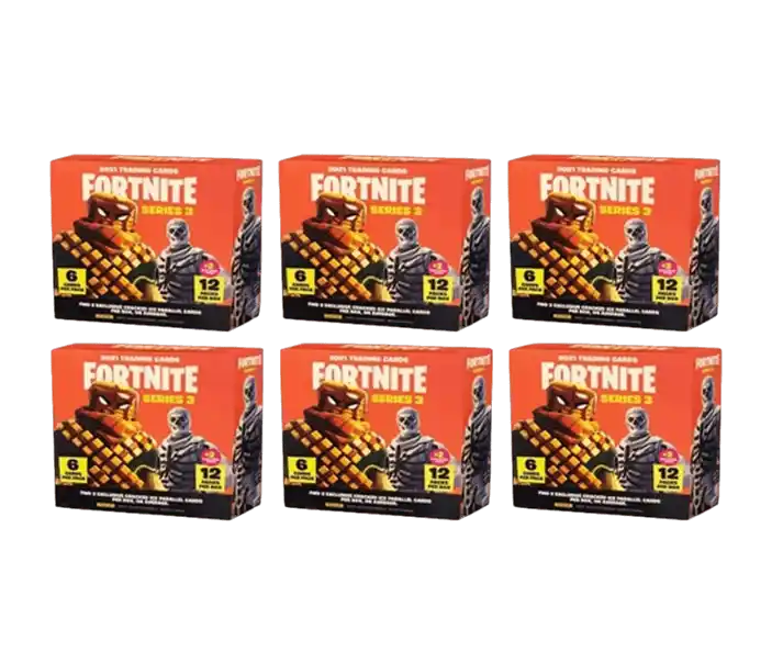 2021 Panini Fortnite - Series 3 Mega Box 6x Lot