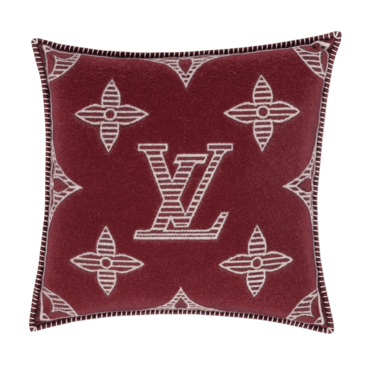 Louis Vuitton Monogram Shadow Cushion - Bordeaux