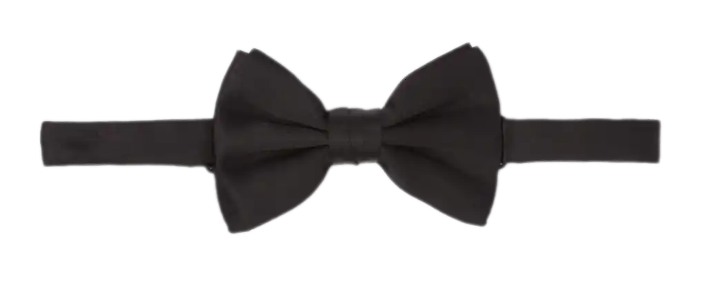 Prada Satin Bowtie - Black