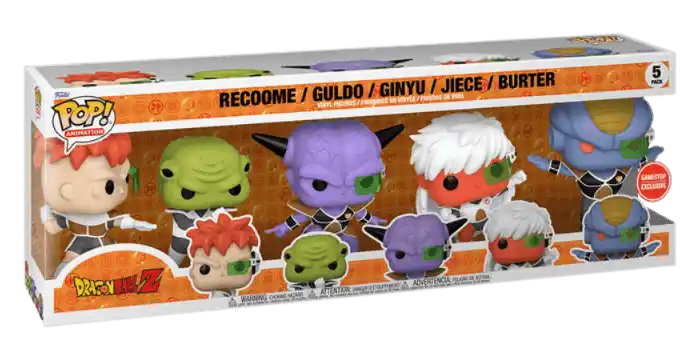 Pop! Ginyu Force 5-Pack Dragon Ball Z