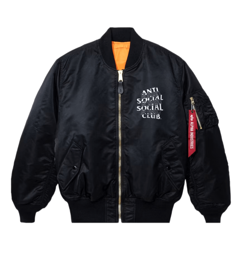 Anti Social Social Club Kaburosai Jacket - Black