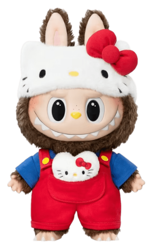 Pop Mart The Monsters Labubu x Hello Kitty Vinyl Plush Doll