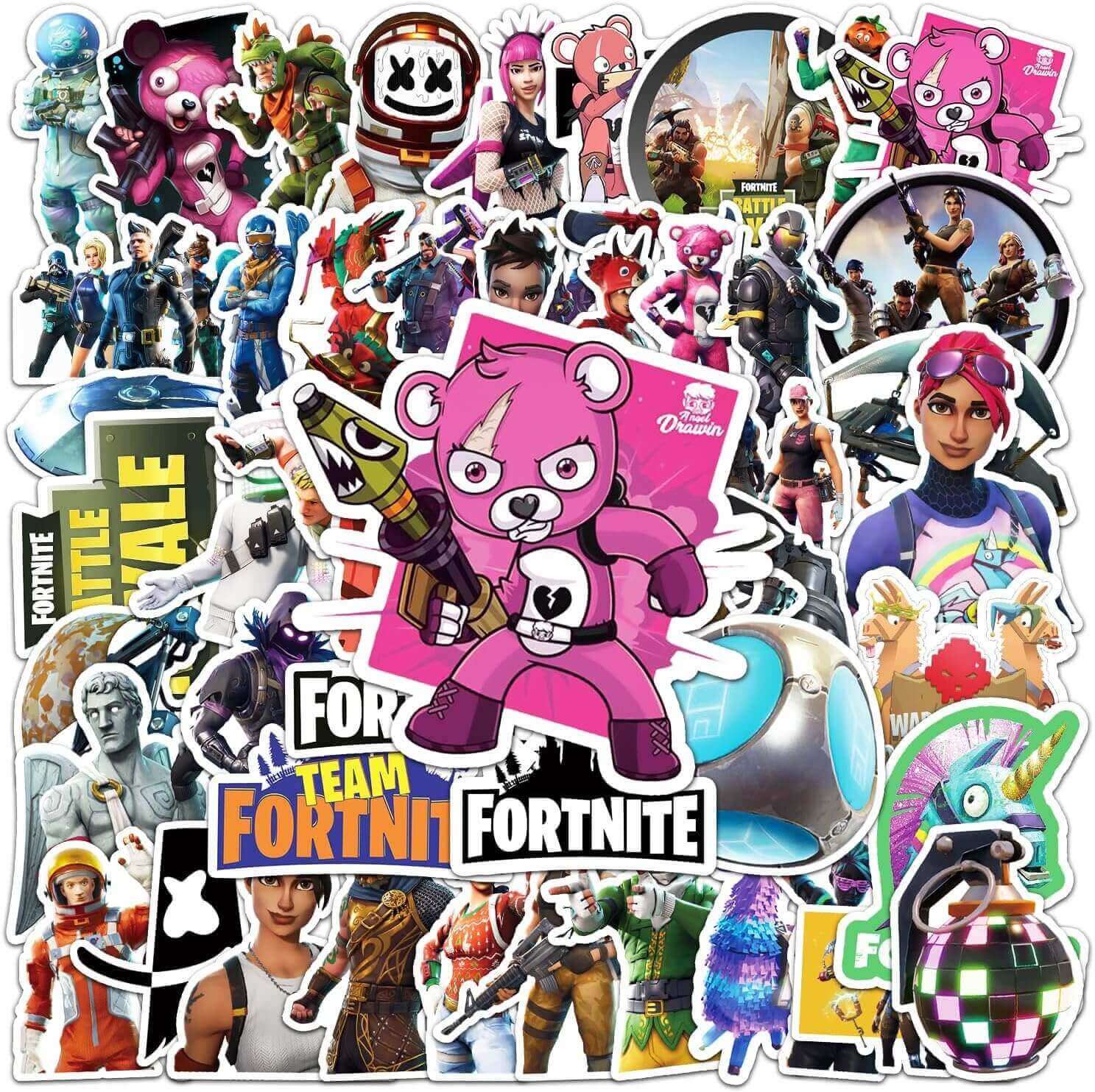 Fortnite Game Stickers 50pcs