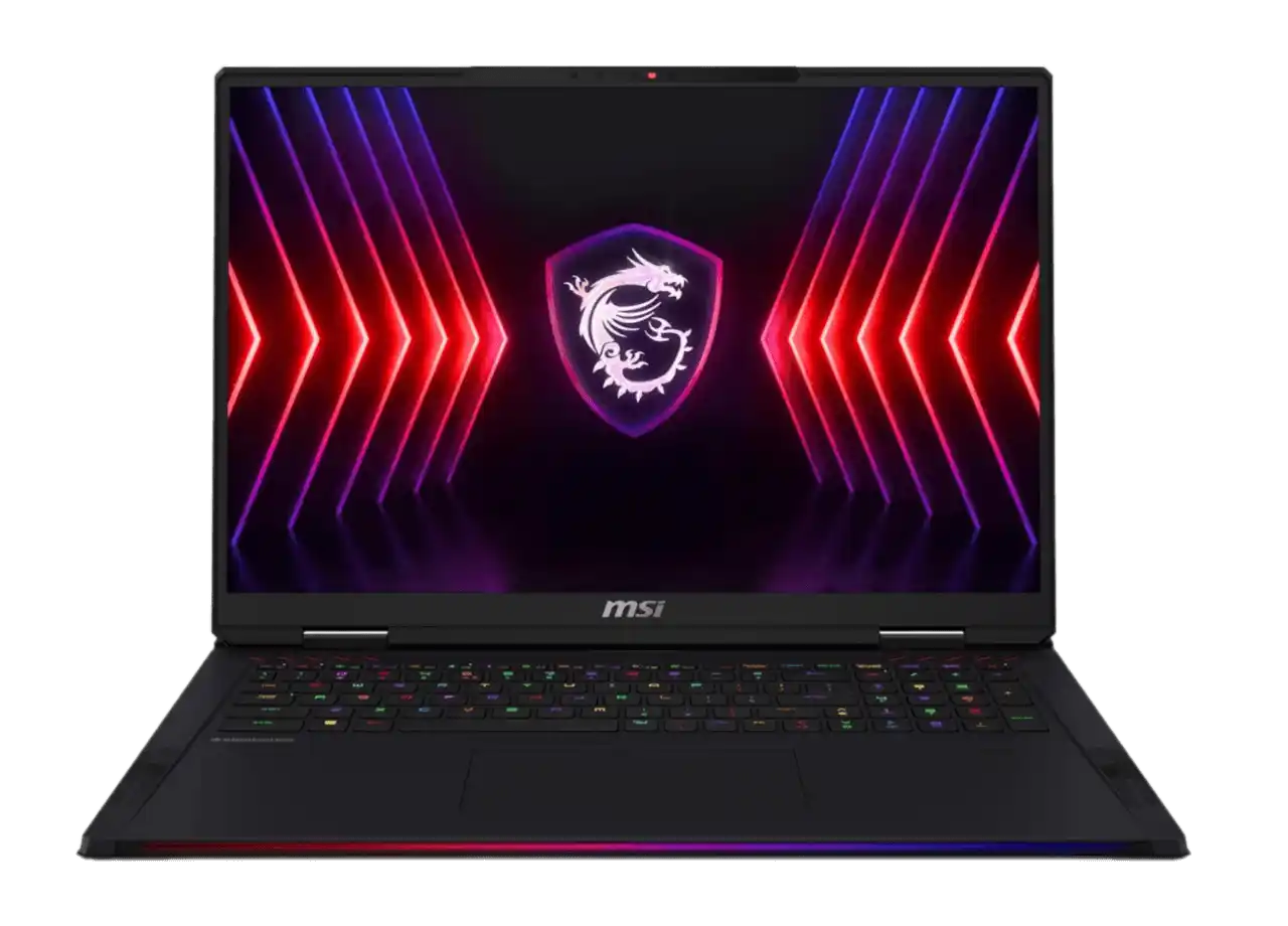 MSI Raider 18 inch 16:10 UHD 120Hz Gaming Laptop, Intel Core i9-14900HX, NVIDIA GeForce RTX 4070, 32GB RAM, 2TB SSD - Core Black