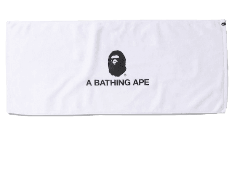 BAPE Beach Japan 2022 Exclusive Pack Towel - White