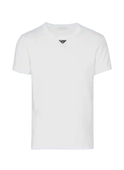 Prada Cotton T-Shirt - White