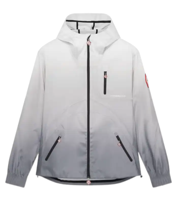 Casablanca Gradient Waterproof Jacket - Silver
