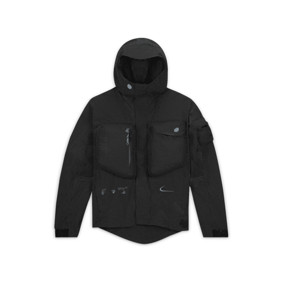 Off-White x Nike 007 Gore-Tex Jacket Men's - Black
