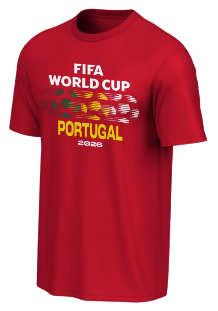FIFA World Cup 2026 Portugal Ball Graphic T-Shirt - Unisex