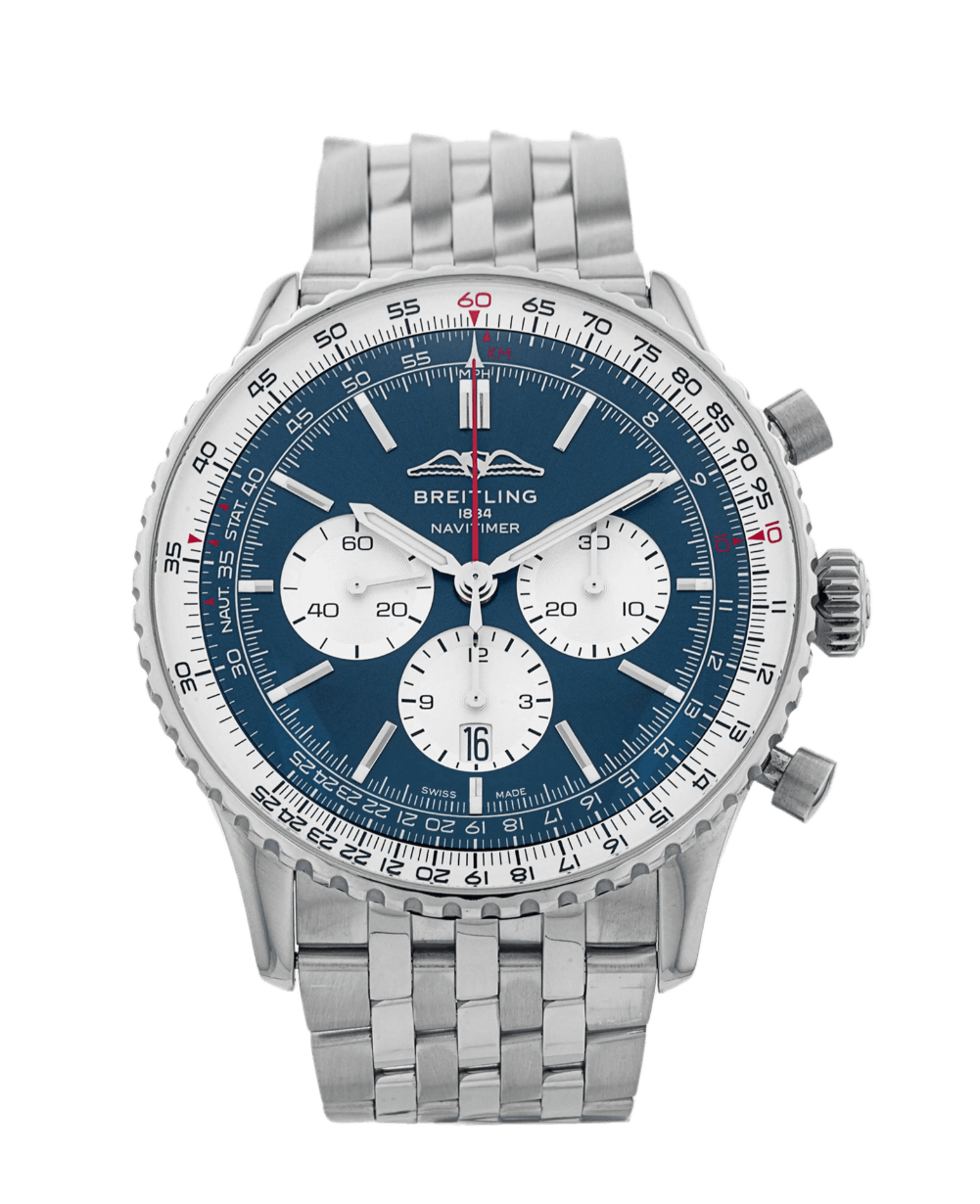 Breitling Navitimer B01 Chronograph 46 Blue Dial - 46mm, Steel (2022)