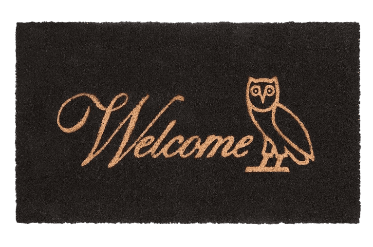 OVO Welcome Mat - Black