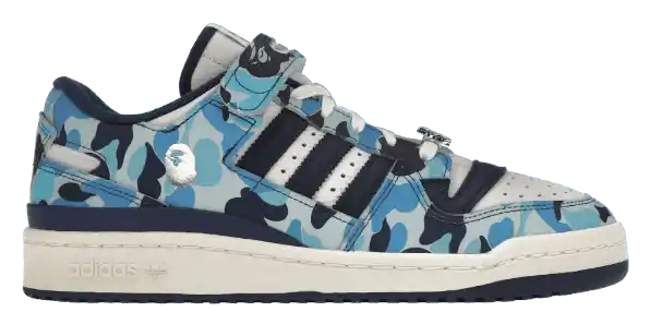 adidas Forum 84 Low - Bape 30th Anniversary Blue Camo