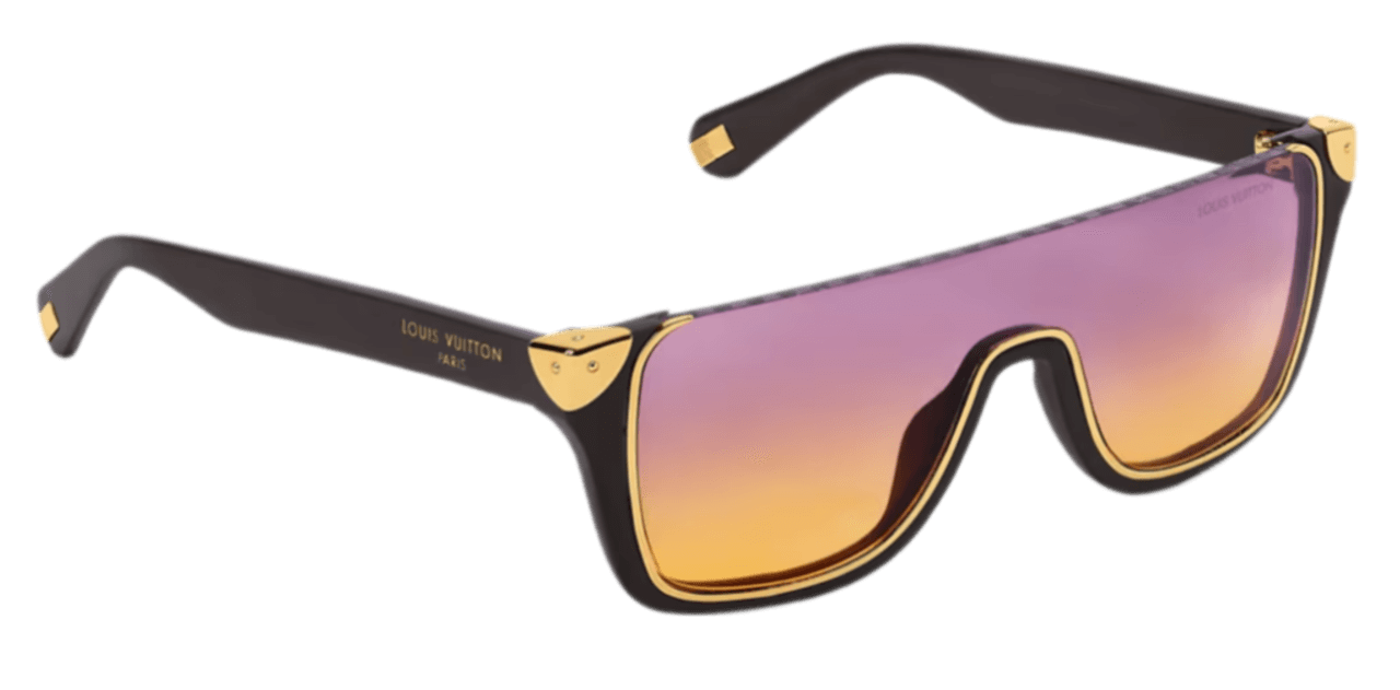 LV Heritage Mask Sunglasses - Brown