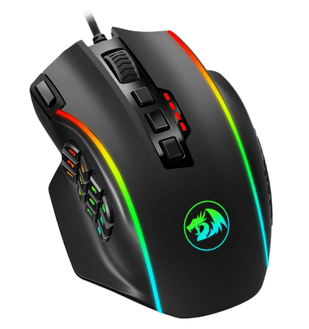 Redragon M901K Elite RGB MMO Wired Gaming Mouse