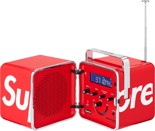 Supreme Brionvega radio.cubo - Red