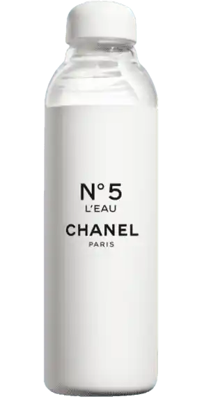 Chanel Paris No 5 Water Bottle - White