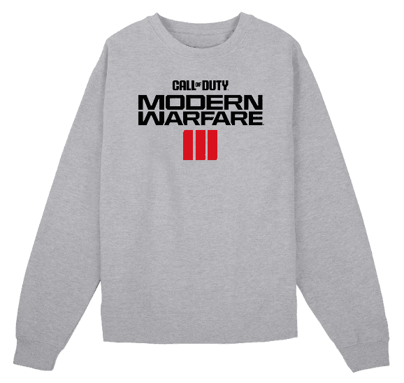 Call of Duty: Modern Warfare III Wordmark Ash Heather Sweatshirt