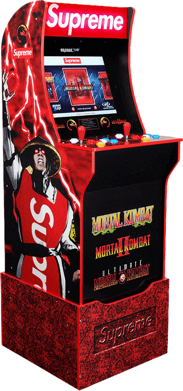 Arcade1UP x Supreme Mortal Kombat Arcade Machine