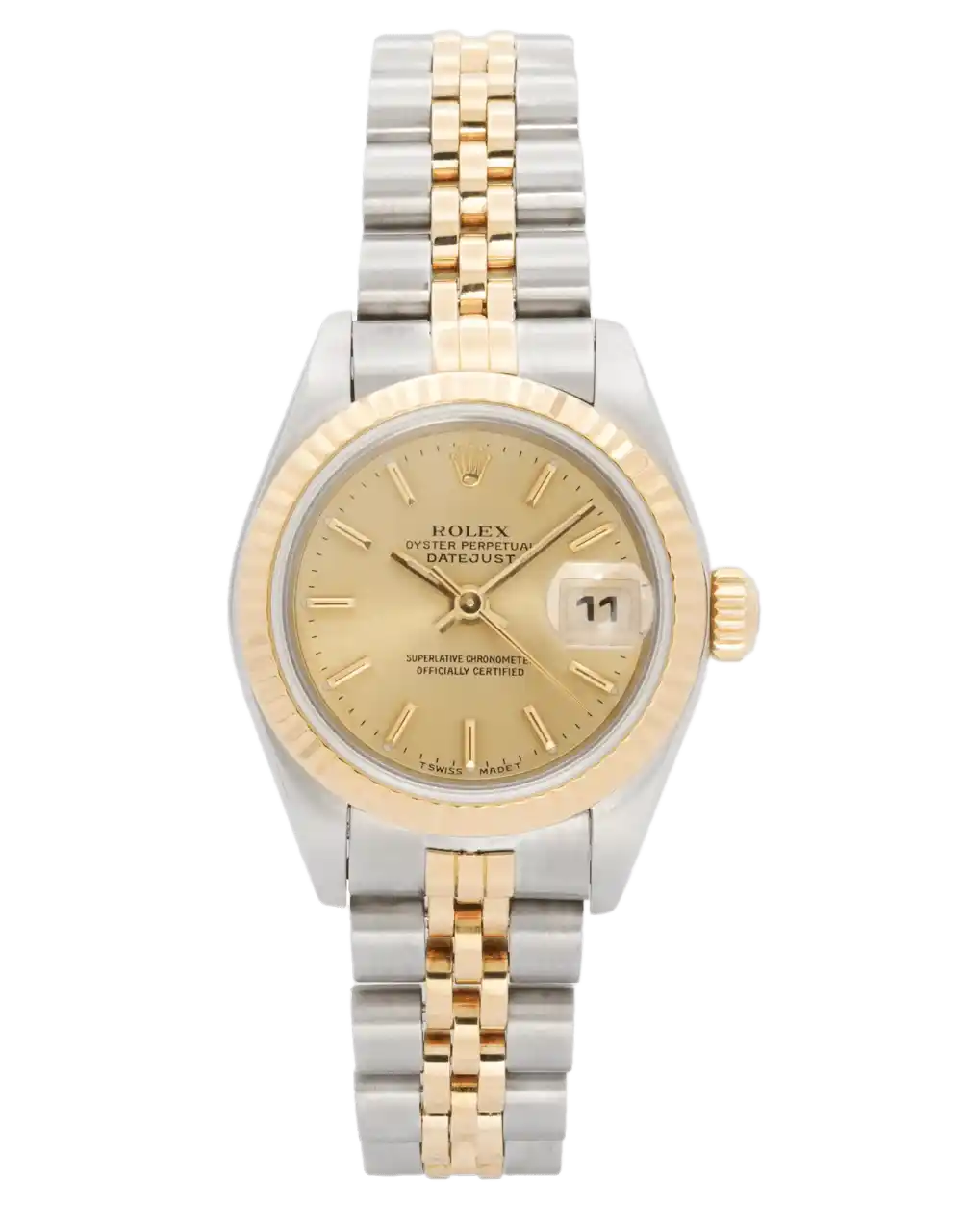 Rolex Datejust Lady Champagne Dial - 26mm, Steel and Yellow Gold (1996)