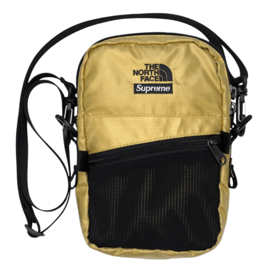 Supreme The North Face Metallic Shoulder Bag - Gold